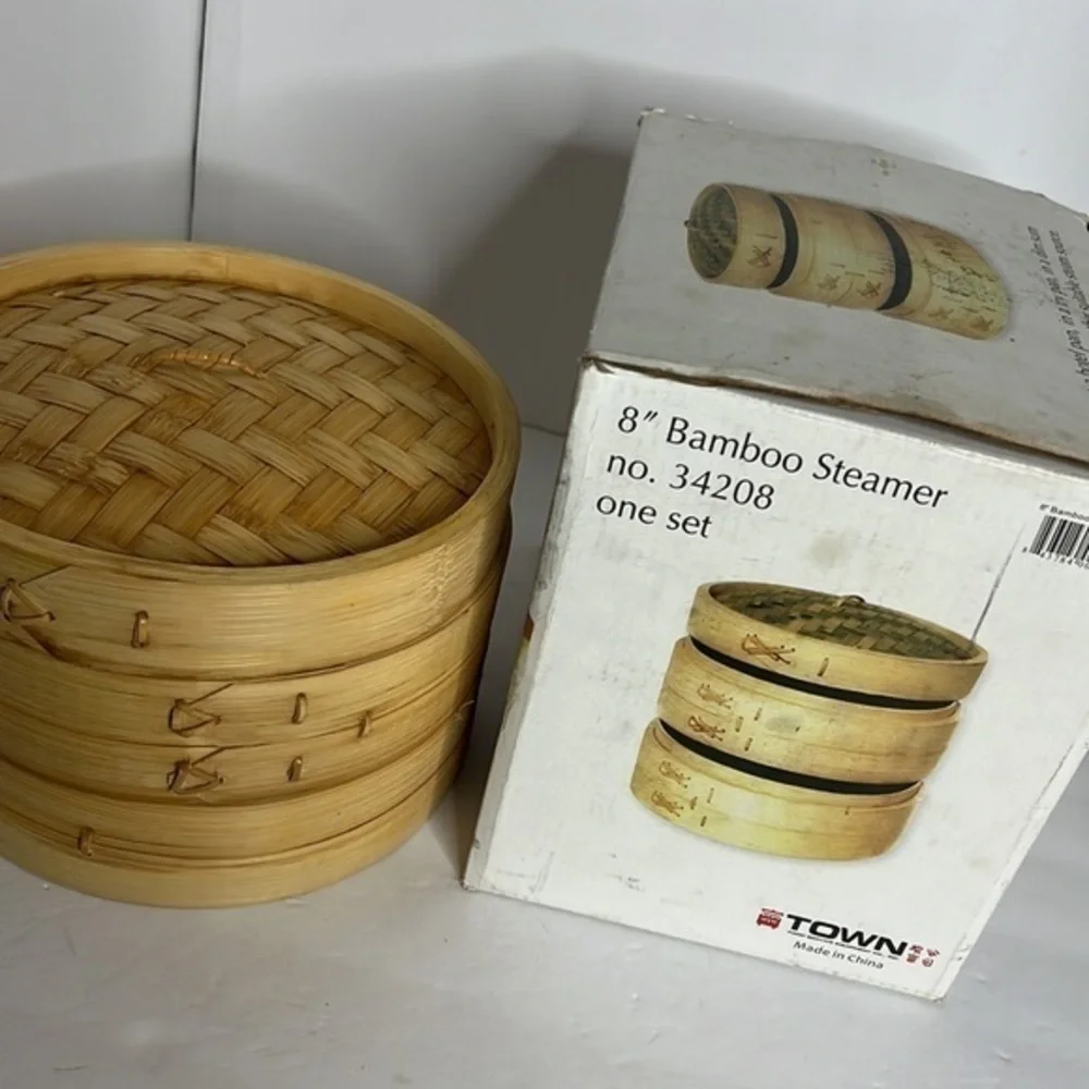 TOWN, 8 INCG BAMBOO STEAMER